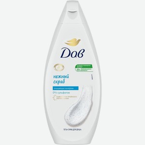 Гель-скраб Dove для душа Нежное обновление, 250мл, 250 мл
