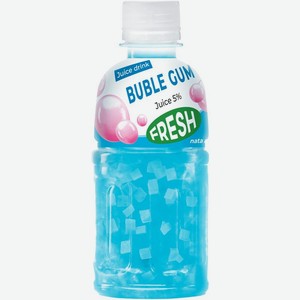 Напиток Fresh Buble gum с кусочками кокосового желе 320 мл