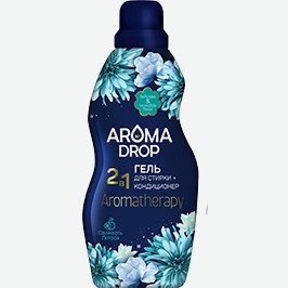 Гель Для Стирки Арома Дроп, Ароматерапия, Свежесть Лотоса,1 Л