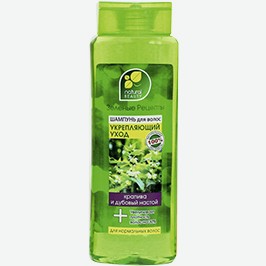 Шампунь Укрепляющий Уход, Крапива И Дубовый Настой, 400 Мл
