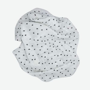Пелёнка Mamalino Звезды муслин 120х120 см