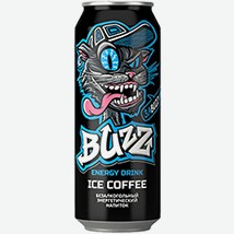 Напиток Энергетический Базз, Айс Коффи, 0,45 Л