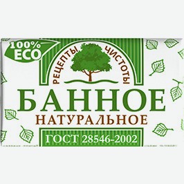 Мыло Туалетное, Банное, Земляничное, Детское, 180 Г