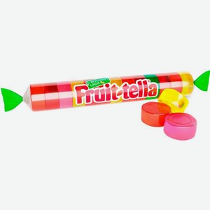 Мармелад Fruittella жевательный Яблоко Персик Малина 52г