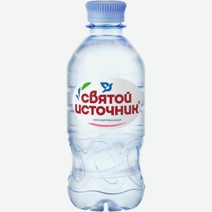 Вода питьевая СВЯТОЙ ИСТОЧНИК Природная первой категории негаз. ПЭТ, Россия, 0.33 L