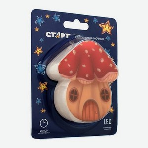 Светодиодный ночник NL 3LED Гриб-домик