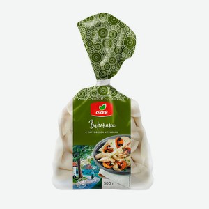 Вареники ОКЕЙ с картофелем и грибами 500г