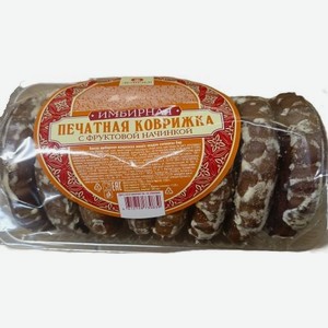 Изделие кондитерское  Имбирная  с фруктовой начинкой 1,1кг Демичева