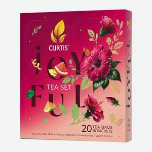 Подарочный набор чая Joyful Tea Set Curtis 20пак 31г в ассортименте