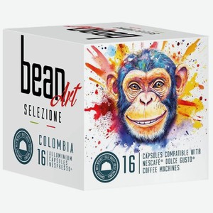 Кофе Bean Art Colombia молотый, 16х7г