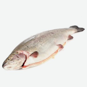 Форель охлажденная потрошеная с головой Мурманск половина, вес цена за 1 кг