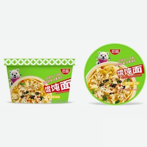 Лапша сублимированная с вонтонами со вкусом курицы Henan Food, 110 г