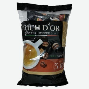 Напиток кофейный растворимый 3 в 1 Rich Dor, 50 пак