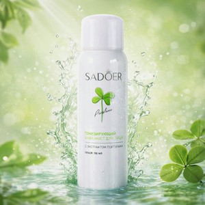Аква-мист для лица тонизирующий, SADOER, 150 мл