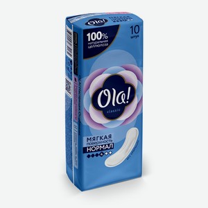 Прокладки гигиенические Ola! Classic Normal без крылышек 10шт