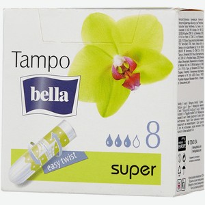 Тампоны Bella Premium Comfort Super Easy Twist, 8 шт.