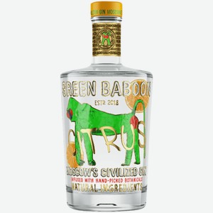 Джин Green Baboon Citrus