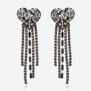 BOCCIOLO Серьги BRIGHT BJ23073-99, Черный