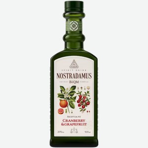 Настойка Нострадамус Кранберри Грейпфрут