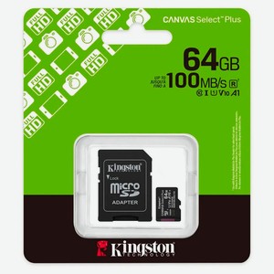 Карта памяти Kingston U1 SDCS3/64GB