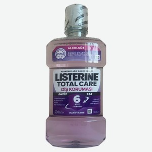 Ополаскиватель для полости рта Listerine Total Care защита зубов Италия, 500 мл