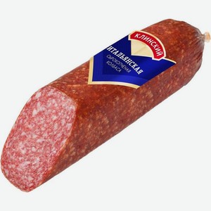 Колбаса Клинский Итальянская сырокопченая полусухая 300г, 300 г