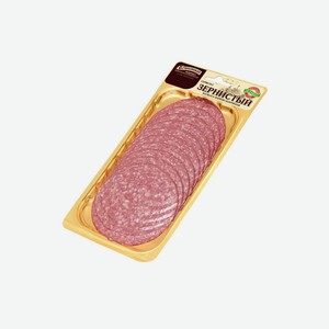 Сервелат варено-копченый Егорьевская ФКГ Зернистый нарезка 100 г