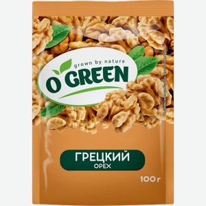 Орех грецкий O`GREEN ядра, 100г