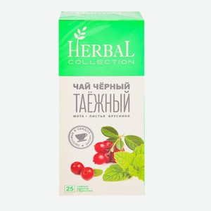 Чай черный Herbal Collection Таежный 25 пакетиков