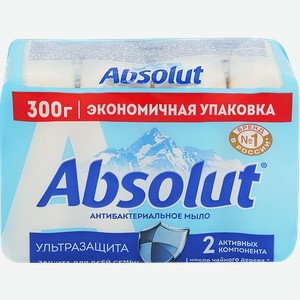 Туалетное мыло ABSOLUT FitoGuard с экстрактом алоэ, 300г