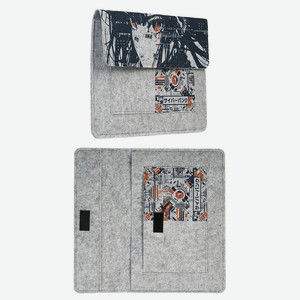 Сумка  Конверт  для ноутбука  Аниме @orange_lotus , диагонал