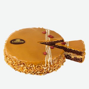 Торт с арахисом и карамельной нугой 900г У Палыча