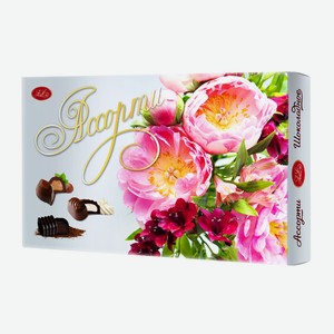 Шоколадные конфеты ассорти Нежный букет, 200гр