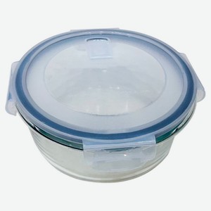 Контейнер для продуктов Actuel с крышкой круглый 0,92 л, d 18 см h 7,5 см