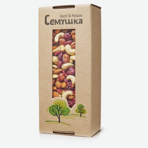 Смесь орехов с клюквой «Семушка», 500 г