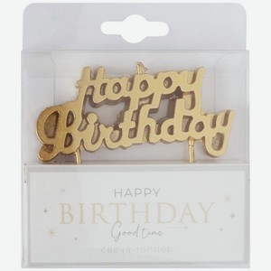 Свеча топпер City Home Trade Г12 в ассортименте, 1шт, 25 г