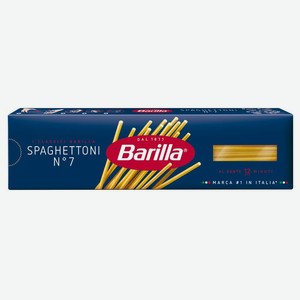 Макаронные изделия Barilla Спагеттони №7 из твёрдых сортов пшеницы, 450г, 450 г