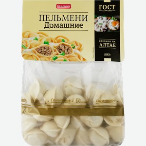 Пельмени САЛЬНИКОВ Домашние, категория В, 800г