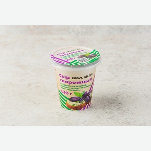 Сыр творожный с укропом, базиликом, мятой, зеленым луком