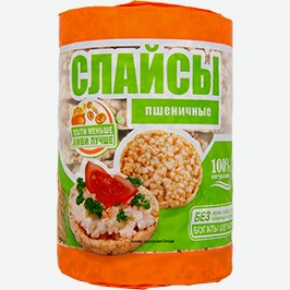 Слайсы Плати Меньше - Живи Лучше, Пшеничные, 90 Г