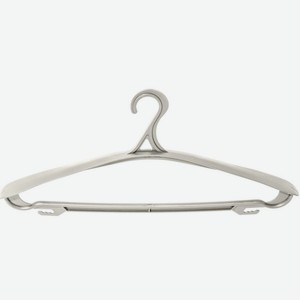 Вешалка Архимед широкие плечи пластиковая микс 1 зеленый р50-52