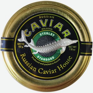 Икра Русский Икорный Дом стерлядь зернистая, 50г