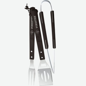 Набор для гриля FORESTER лопатка, щипцы, вилка BBQ-3, Китай