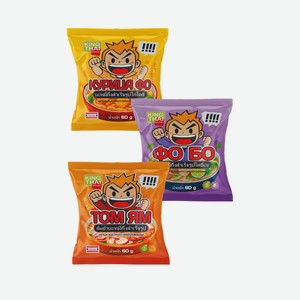 Лапша King Thai Со Вкусом Фо Бо/курица/том Ям 60г