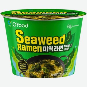 Лапша O Food со вкусом Морских водорослей 103г, 103 г