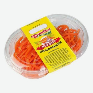 Морковь по-корейски Sалатье 180 г