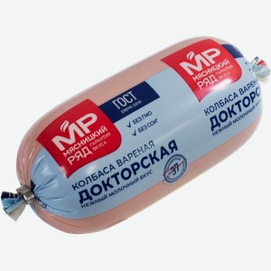 Колбаса  Докторская  вареная, 400г