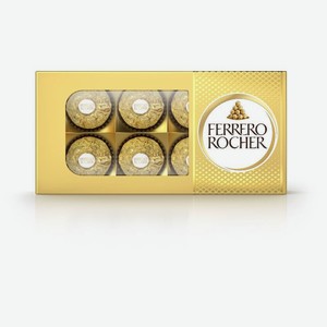 Конфеты Ferrero Rocher молочный шоколад и лесной орех 75г