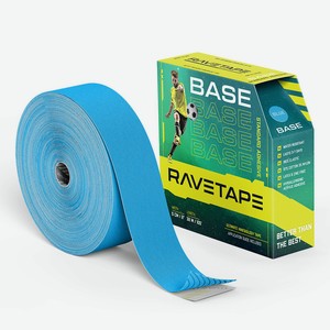 RAVE TAPE Кинезиотейп BASE 5×32, Голубой