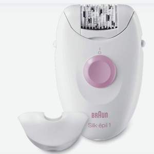 BRAUN Эпилятор Silk-epil 1 SE1176, для сухой 1 скорость, 20 пинцетов, 1 шт